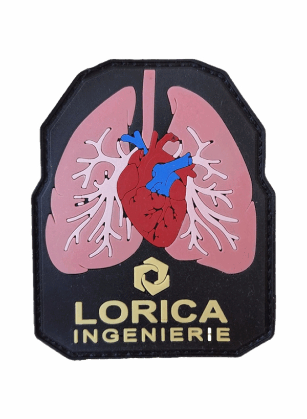 patch lorica ingenierie patch,pvc,plaque balistique,velcro